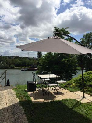 Ambiance Seine, Appartement Sympatique En Bord De Seine - Cygne Thomery Eksteriør bilde