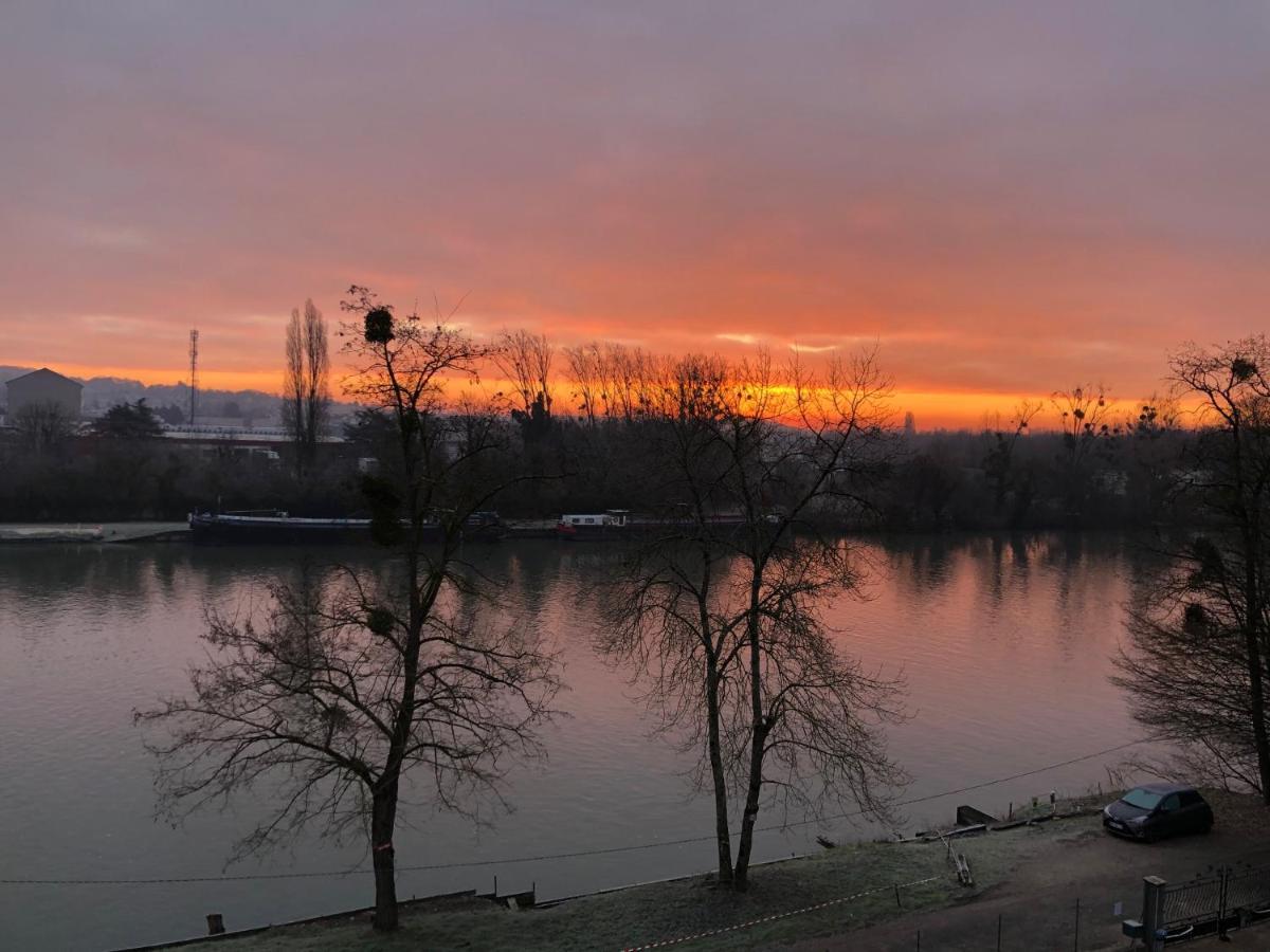 Ambiance Seine, Appartement Sympatique En Bord De Seine - Cygne Thomery Eksteriør bilde